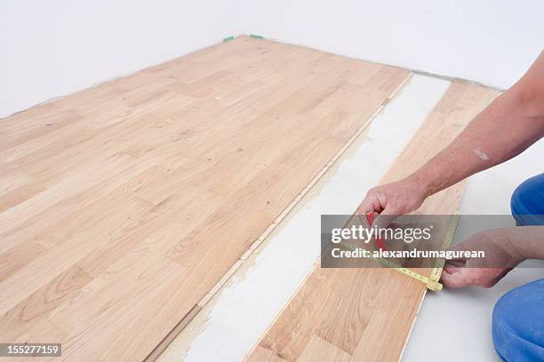 installing parquet  floor - the oak room stock pictures, royalty-free photos & images