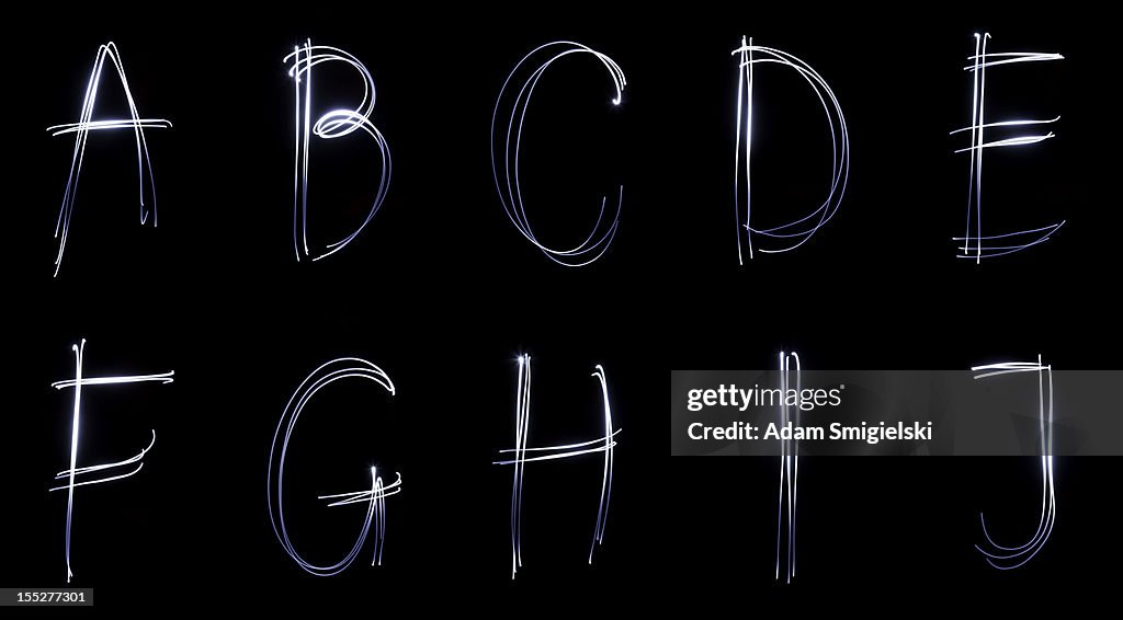 Neon font (part 1)