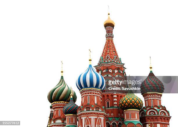 st. basil cathedral - kremlin stock pictures, royalty-free photos & images