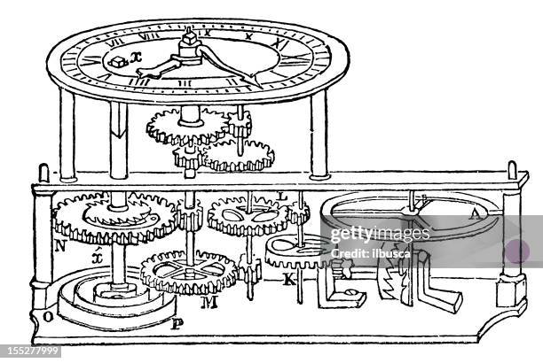 Clock Mechanism High-Res Vector Graphic - Getty Images