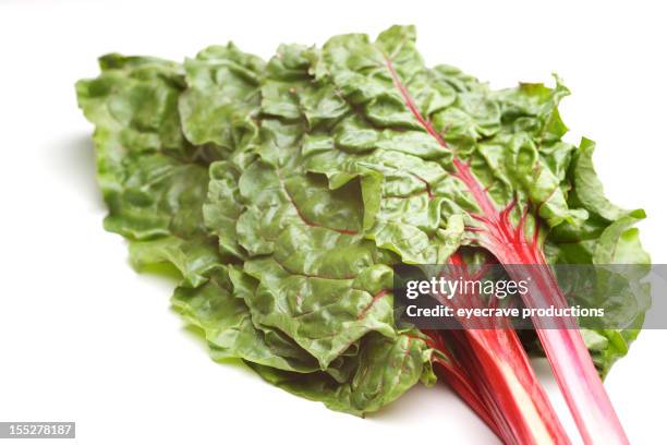 chard superfood organic natural vegetable greens - chard stock pictures, royalty-free photos & images