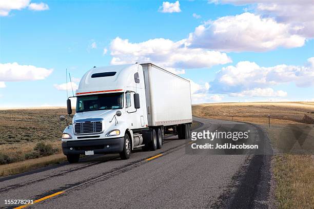 generic white truck - white truck stock pictures, royalty-free photos & images