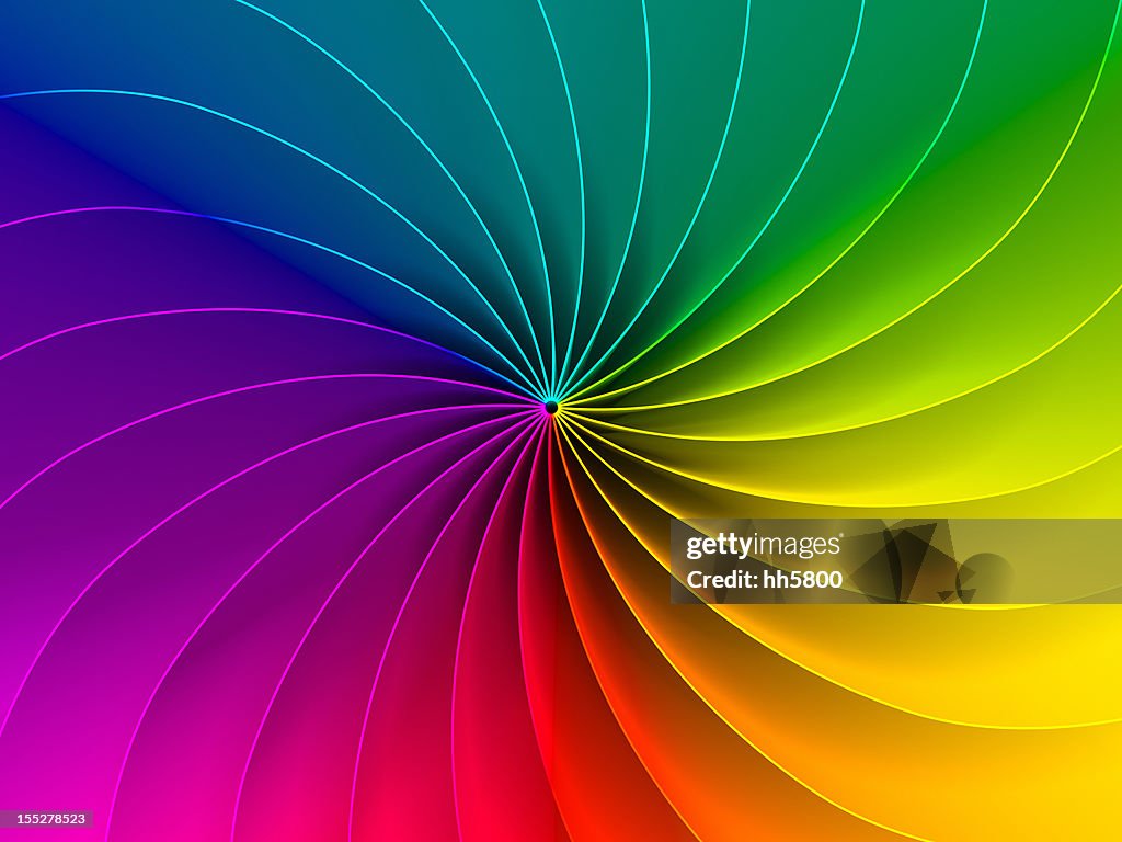 Espectro de fondo colorido