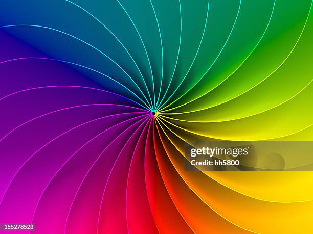 espectro fundo colorido - artist's palette - fotografias e filmes do acervo
