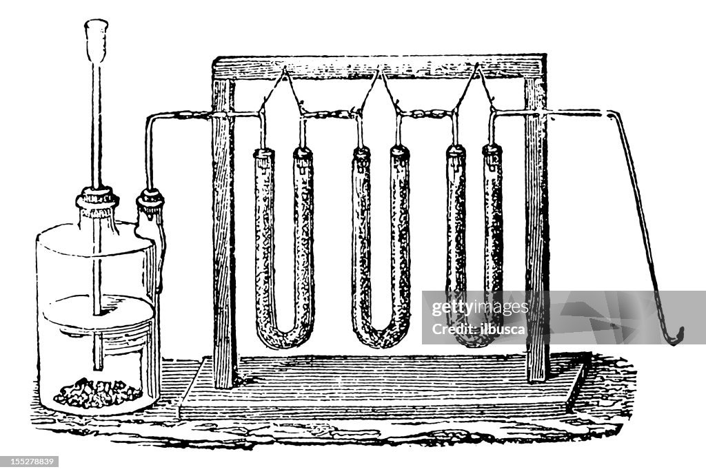Traditional Experiments Antique Scientific Experiments High-Res Vector Graphic - Getty Images