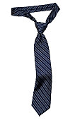 Striped Necktie with Windsor Knot