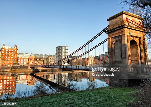 sul de portland street bridge, glasgow - glasgow - fotografias e filmes do acervo