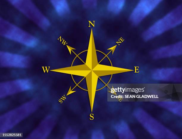 Abstract Compass Sign Abstract Compass Icon Photos and Premium High Res Pictures - Getty Images