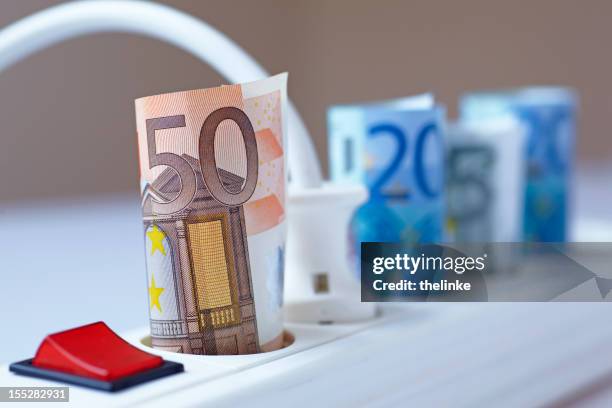 high energy costs - electricity bill stock pictures, royalty-free photos & images