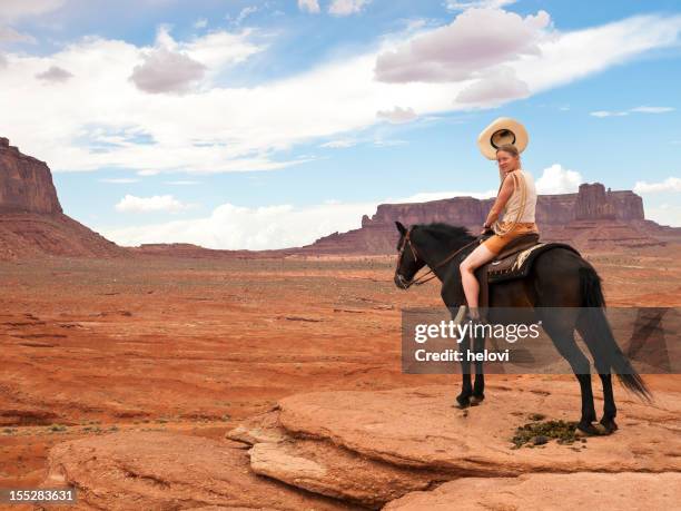 john ford's point overlook - horseback riding arizona stock pictures, royalty-free photos & images