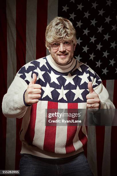 american flag over the top - jokes-for-votes stock pictures, royalty-free photos & images