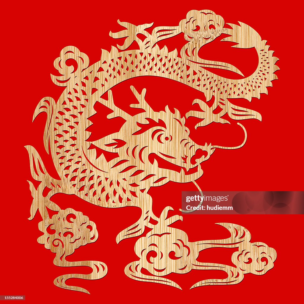 Chinese Dragon (Clipping Path!!)