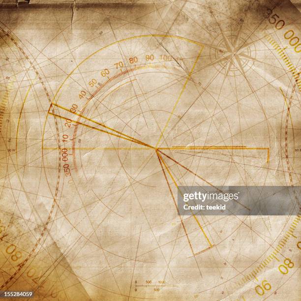 mapa de vacío - drawing compass fotografías e imágenes de stock