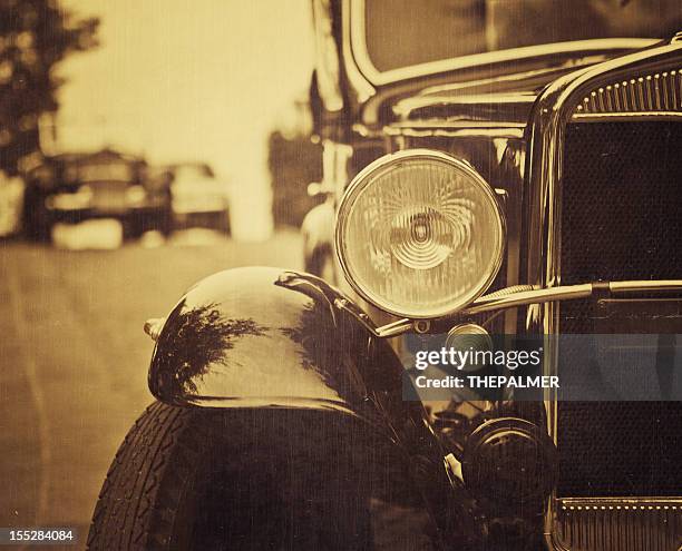 old italian car from 1921 - 20s stockfoto's en -beelden