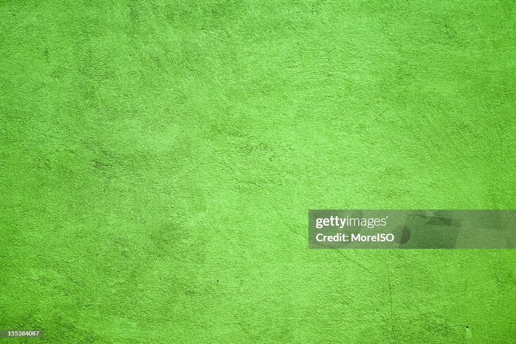 Green Wall Texture Background Pattern Nobody