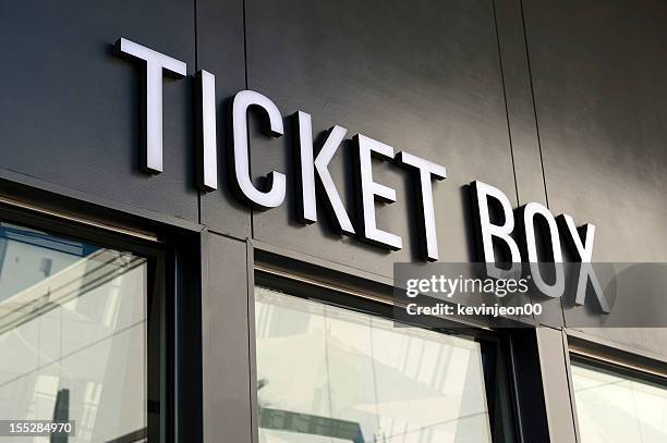 Ticket Booth Sign Photos and Premium High Res Pictures - Getty Images