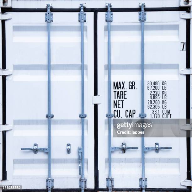 shipping container - vehicle door stock pictures, royalty-free photos & images