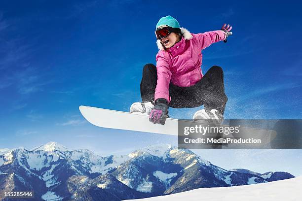 snowboarding - boarding stock pictures, royalty-free photos & images
