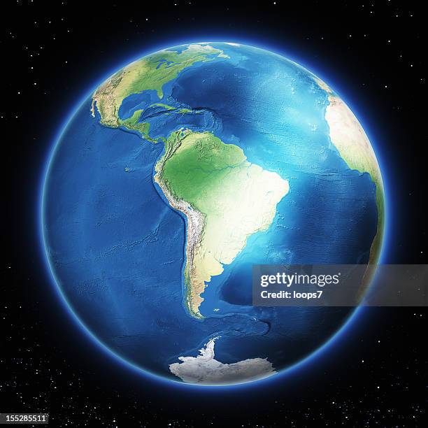 earth south america - south america satellite stock pictures, royalty-free photos & images