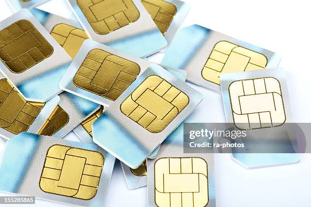 les cartes sim - sim card photos et images de collection