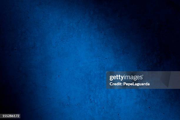 fundo de grunge azul escuro - dark blue background texture - fotografias e filmes do acervo
