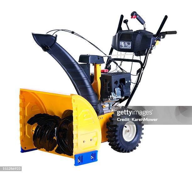 removedor de neve - removedor de neve ferramenta de trabalho - fotografias e filmes do acervo
