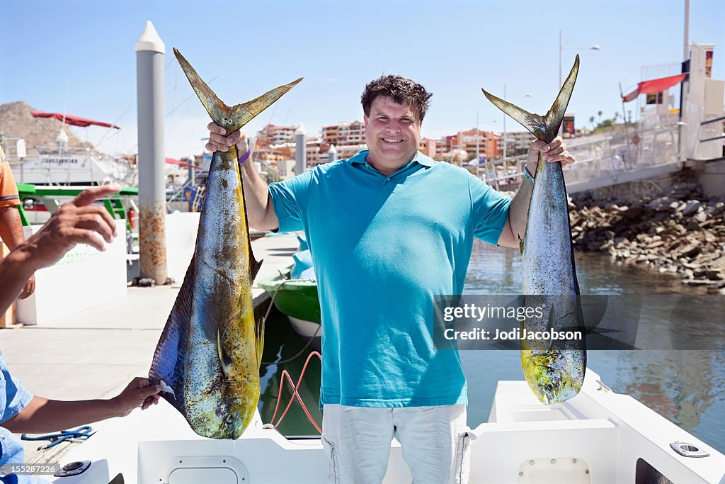 Sports: Dorado, a successful day of fishing