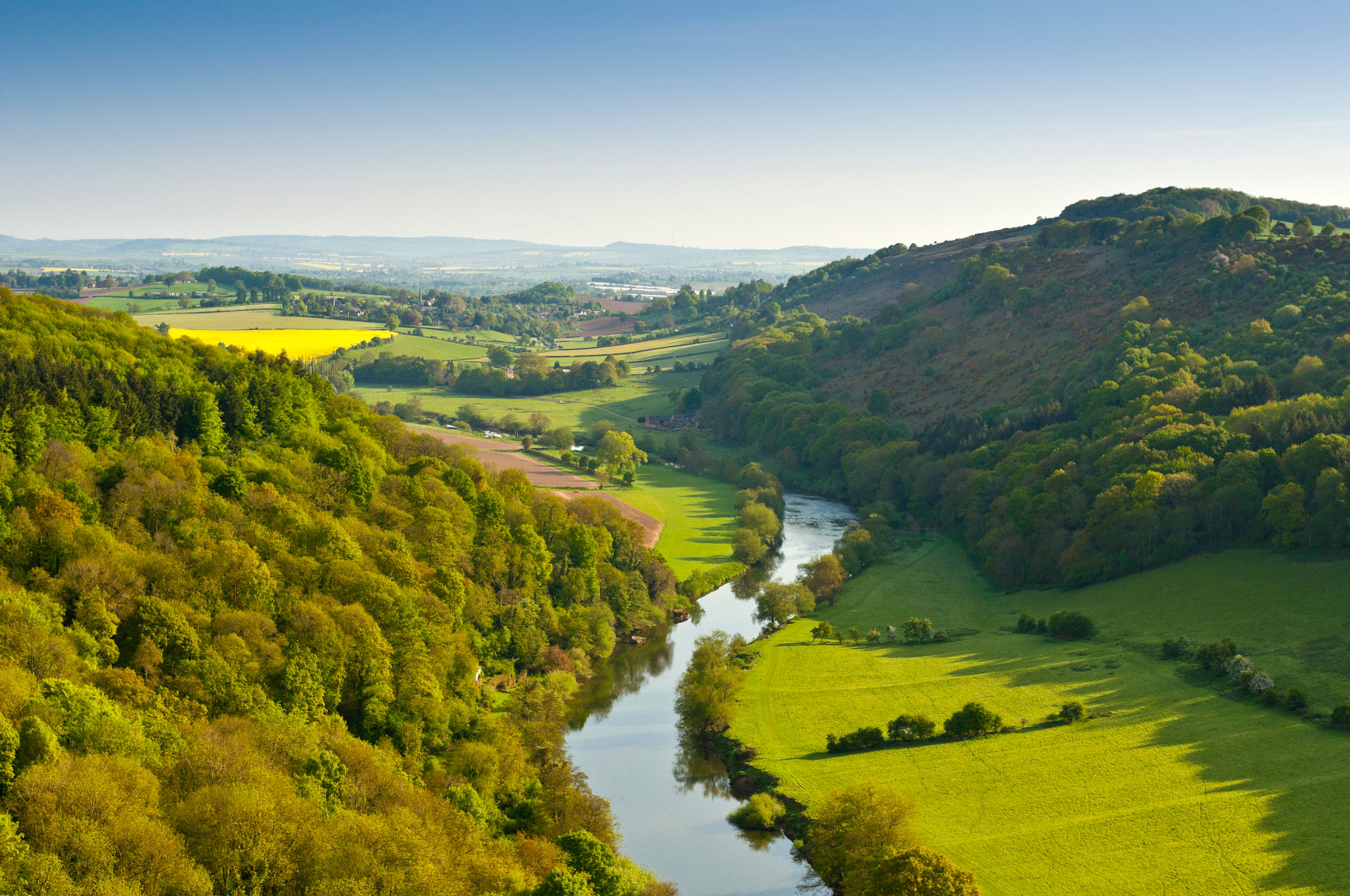 river valley