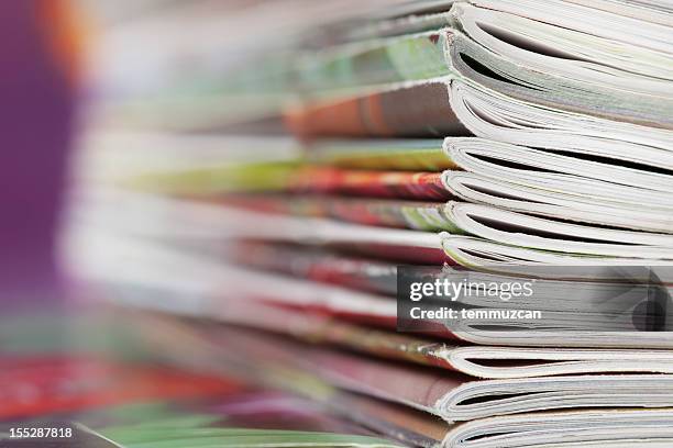 zeitschriften - zeitschrift stock-fotos und bilder