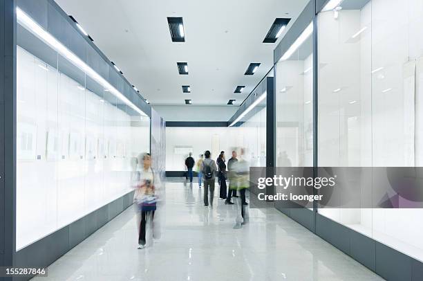 menschen in gemälde in der art gallery - asian ceiling stock-fotos und bilder