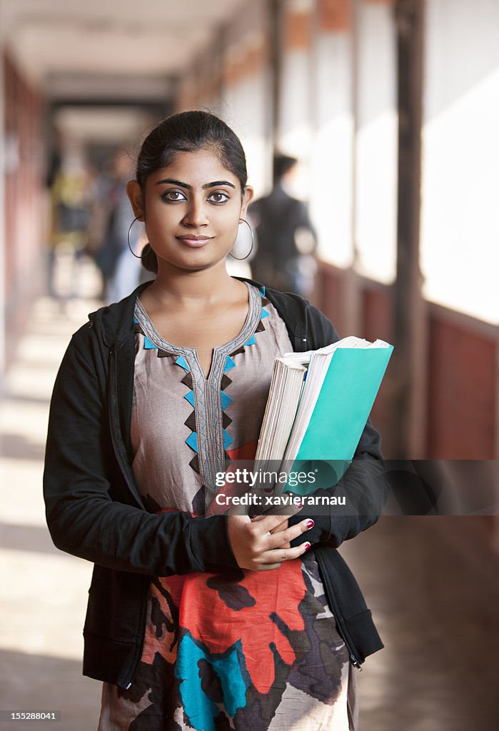 Indian girl de l'Université