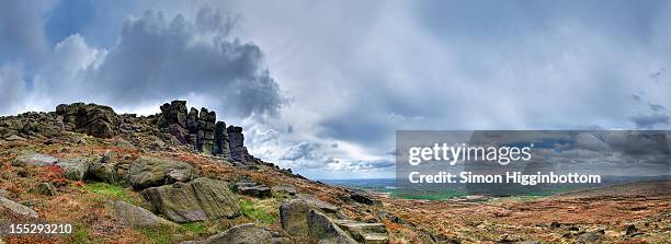 180 blackstone edge panorama - simon higginbottom 個照片及圖片檔