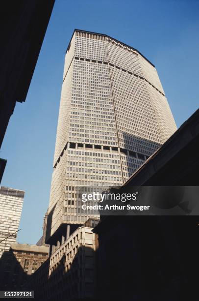 The Pan Am Building, later the Metlife Building, in Manhattan, New York City, October 1969.