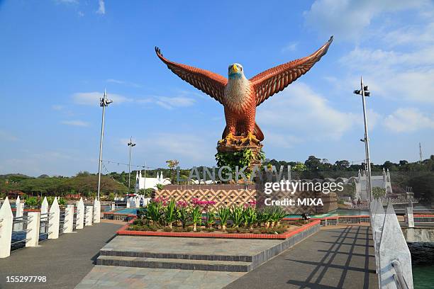 eagle square, langkawi island, malaysia - kedah stock pictures, royalty-free photos & images