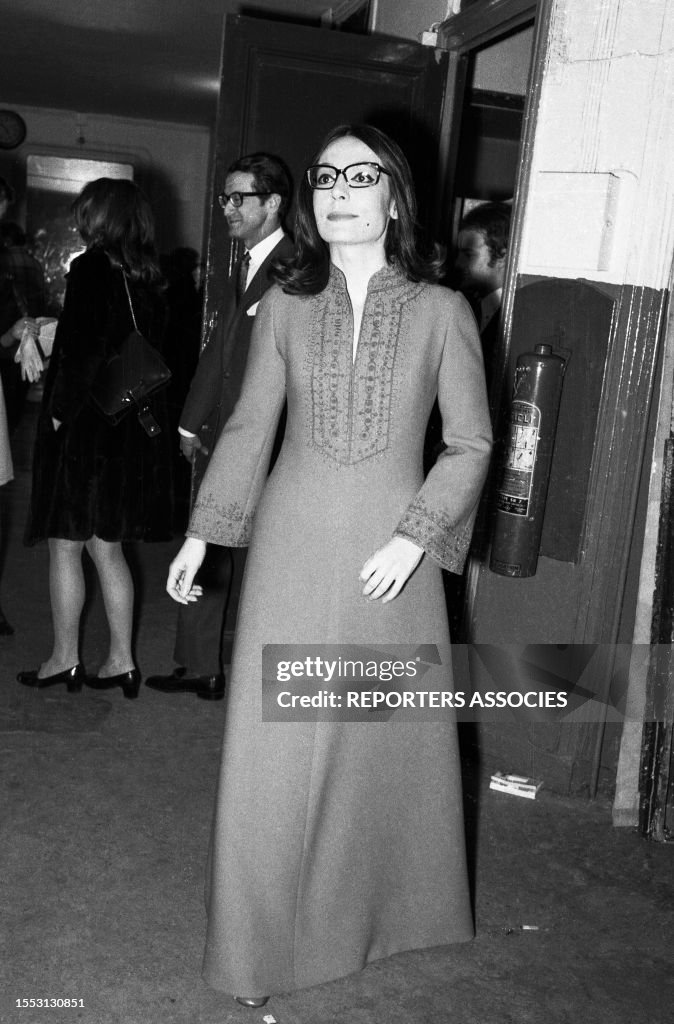 Nana Mouskouri à l'Olympia en 1969