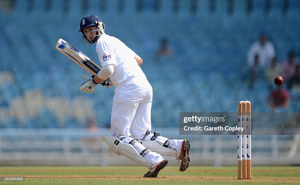 England v Mumbai A - Day One