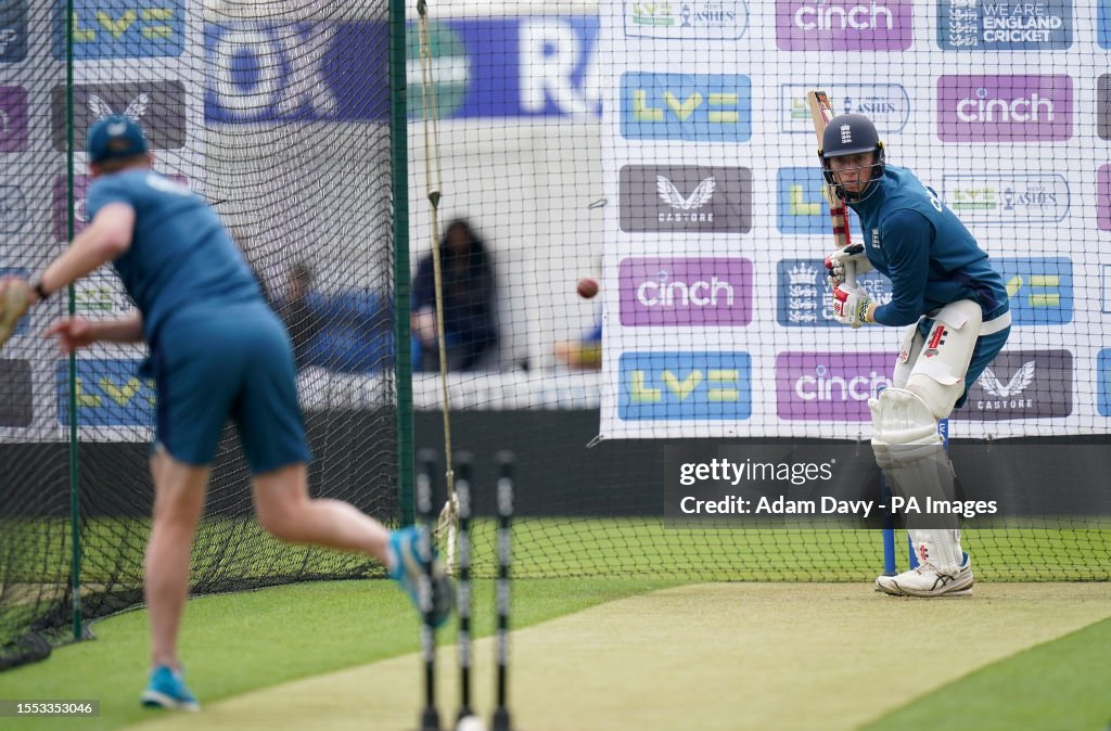 England Nets Session and Press Conference - The Kia Oval - Tuesday July 25th