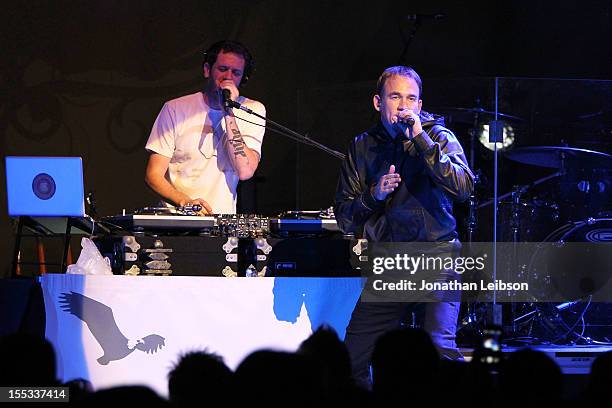 Mario Treadway aka 'Souleye' performs at Club Nokia on November 2, 2012 in Los Angeles, California.