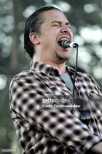 Mike Patton of Tomahawk performs as part of the Fun Fun Fun Festival at Auditorium Shores on November 2, 2012 in Austin, Texas.