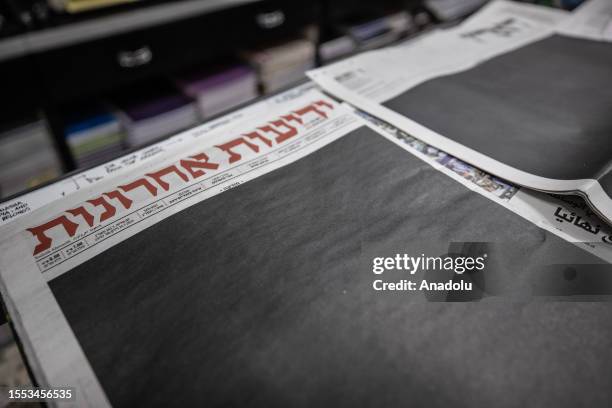 Vesty Israeli Newspaper Photos and Premium High Res Pictures - Getty Images