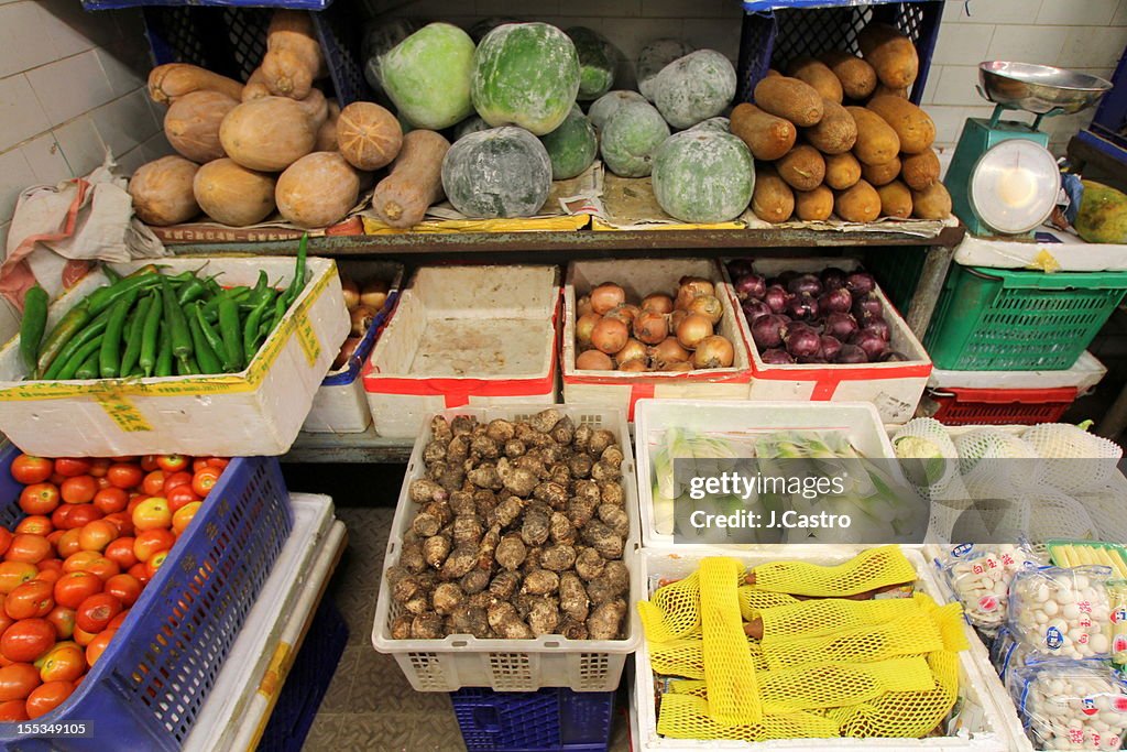 Asian Vegetables Market