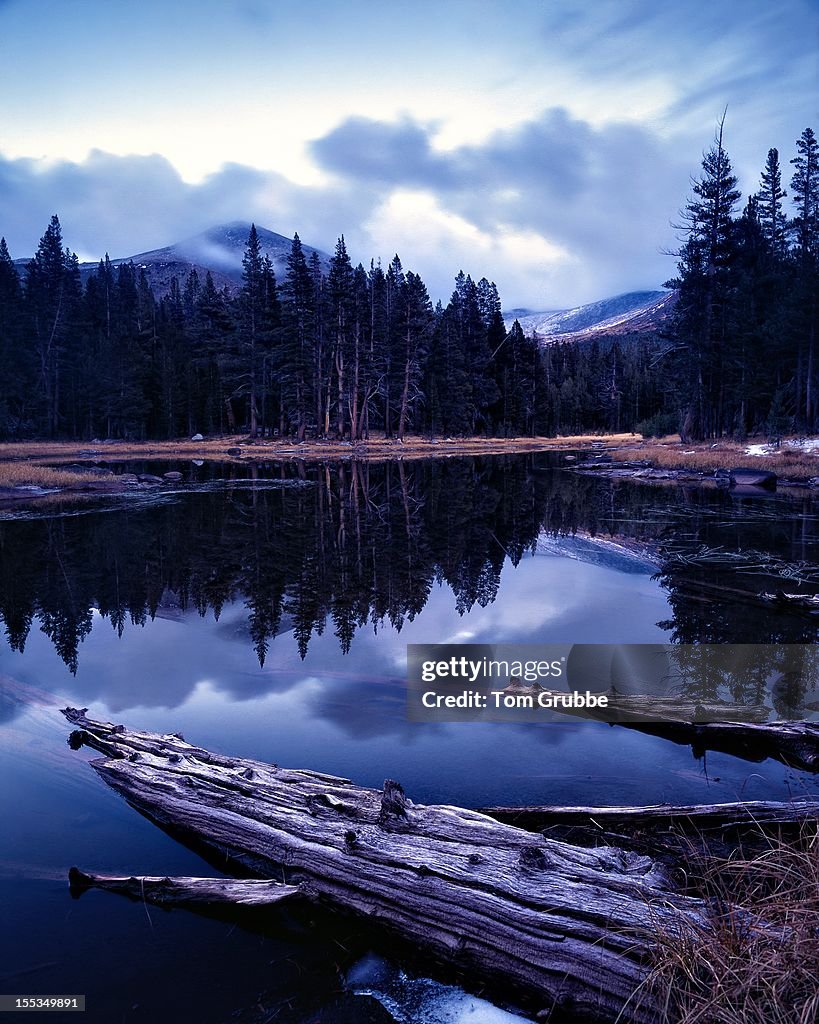 Tioga Pass Lake Reflection