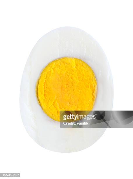 half egg - boiled egg stock pictures, royalty-free photos & images