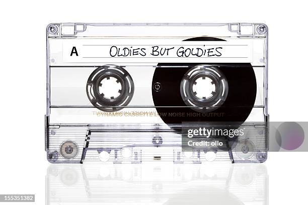 audio cassette. oldies but goldies - early rock & roll stock pictures, royalty-free photos & images