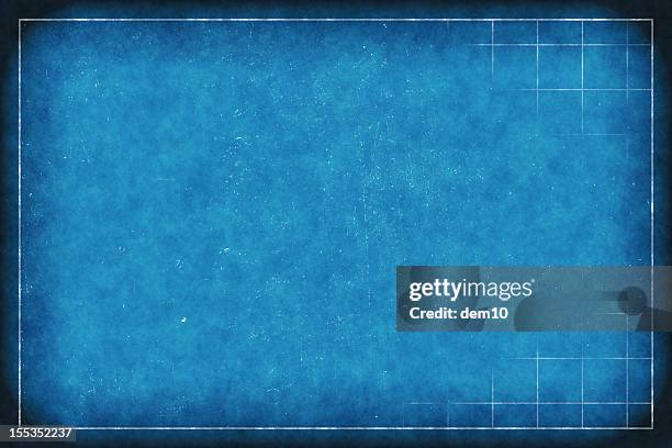 blueprint grid paper - blueprint stockfoto's en -beelden