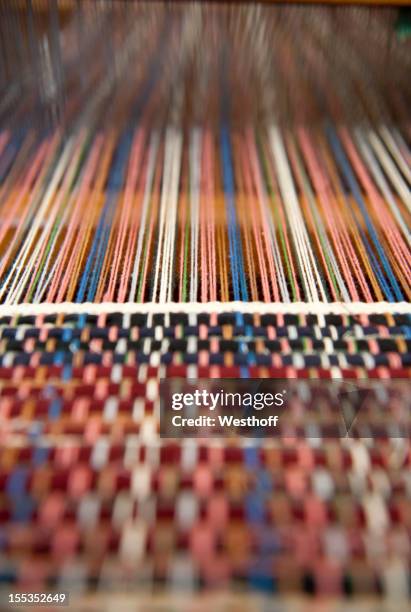 floor loom - loom stock pictures, royalty-free photos & images