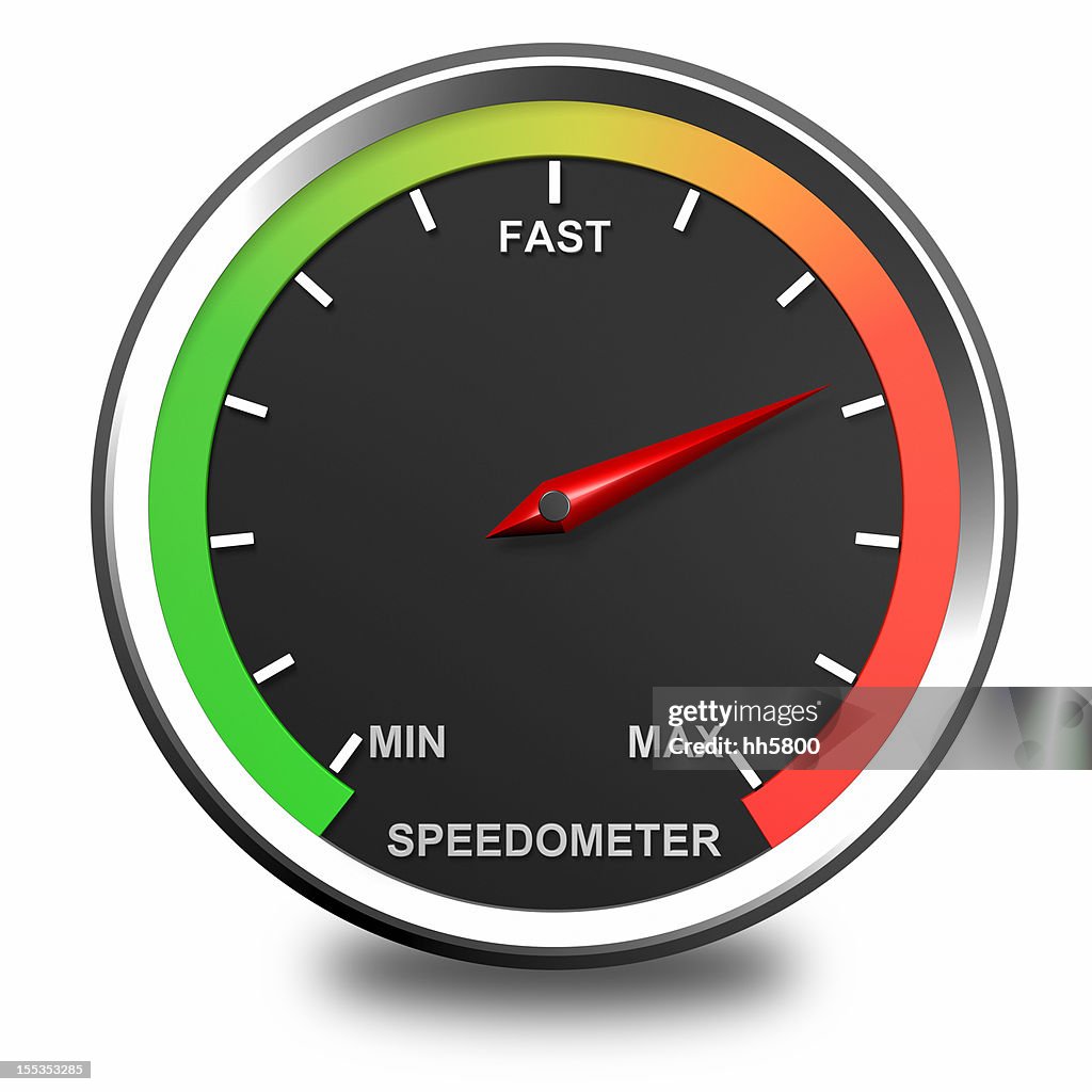 Velocímetro icono