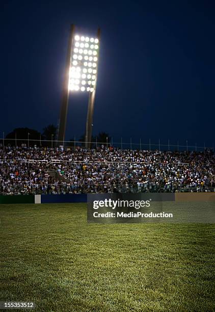 stadium - football pitch night stock pictures, royalty-free photos & images