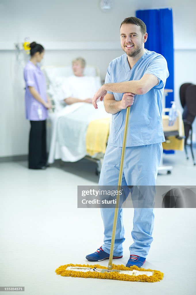 Generic Janitor Happy Hospital Janitor High-Res Stock Photo - Getty Images