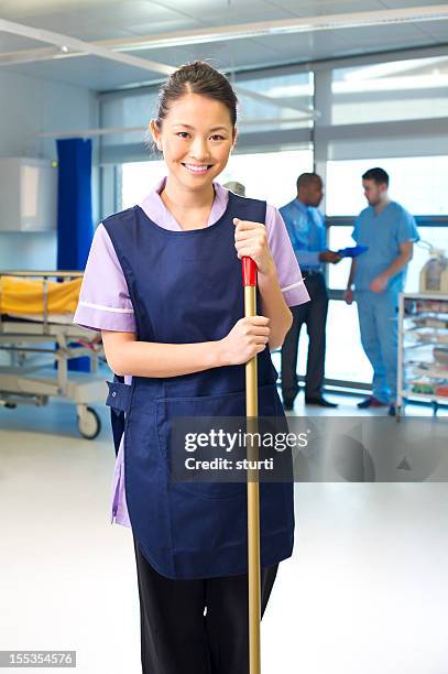 teenage hospital volunteer - hospital cleaning stock pictures, royalty-free photos & images
